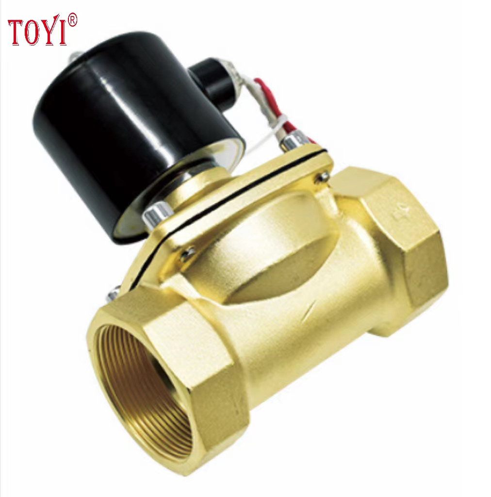 Normally closed solenoid valve Water control valve AC220V gas control valve DC24V DC12V 3/8 