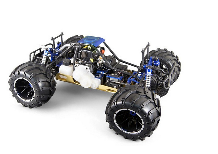 ERC50 large scale 4WD 2.4G 1 5 scale gasoline rc car monster truck