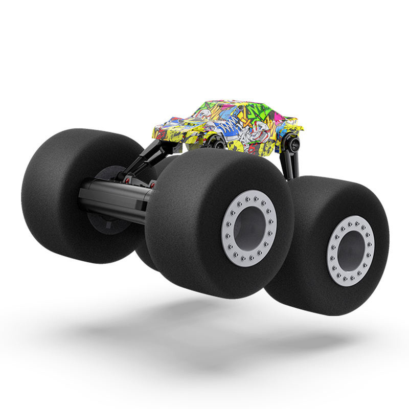 Double E 2023 New E381-003 RTR 2.4 4CH Giant Foam Tires 360 Degree Rolling Remote Control RC Stunt Car Toy