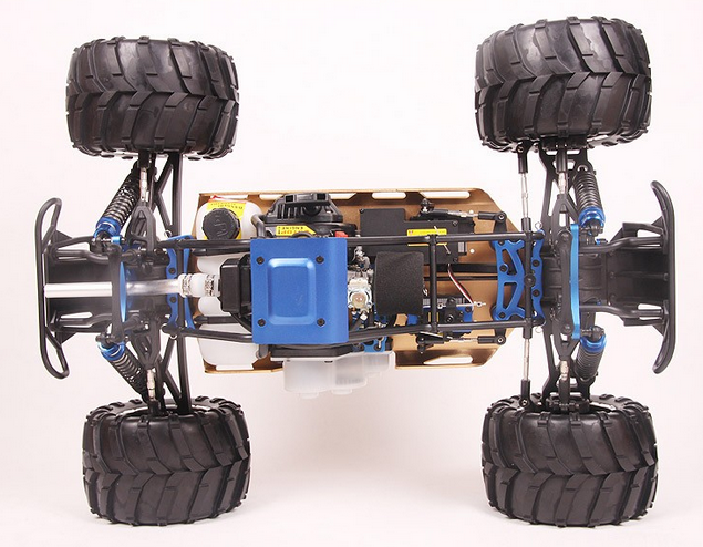 ERC50 large scale 4WD 2.4G 1 5 scale gasoline rc car monster truck