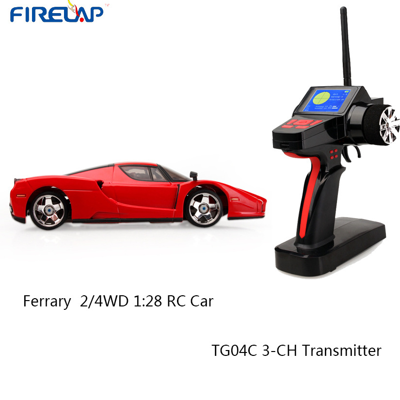 Remote Control Ferrary Red 1/28 RC Car