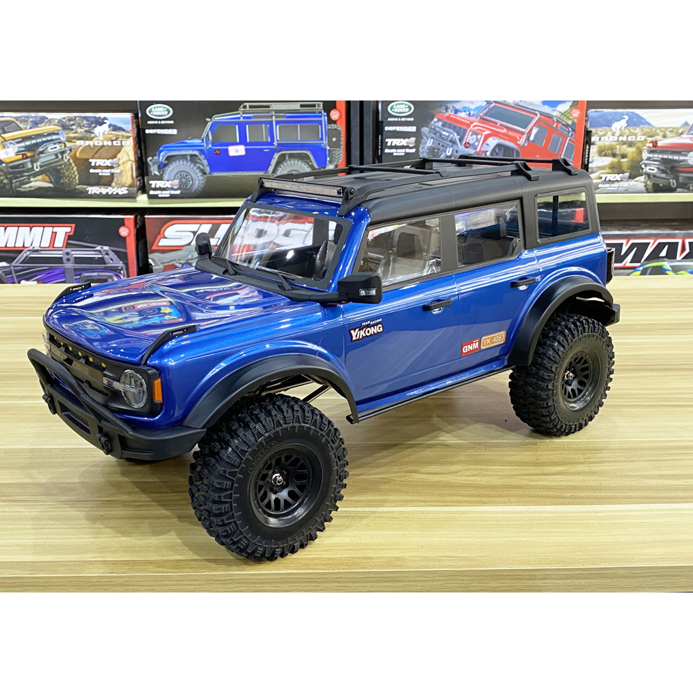 YK 4083 Ford Lima 1/8 remote control car simulation Bronco four-wheel drive high-low differential lock climbing car