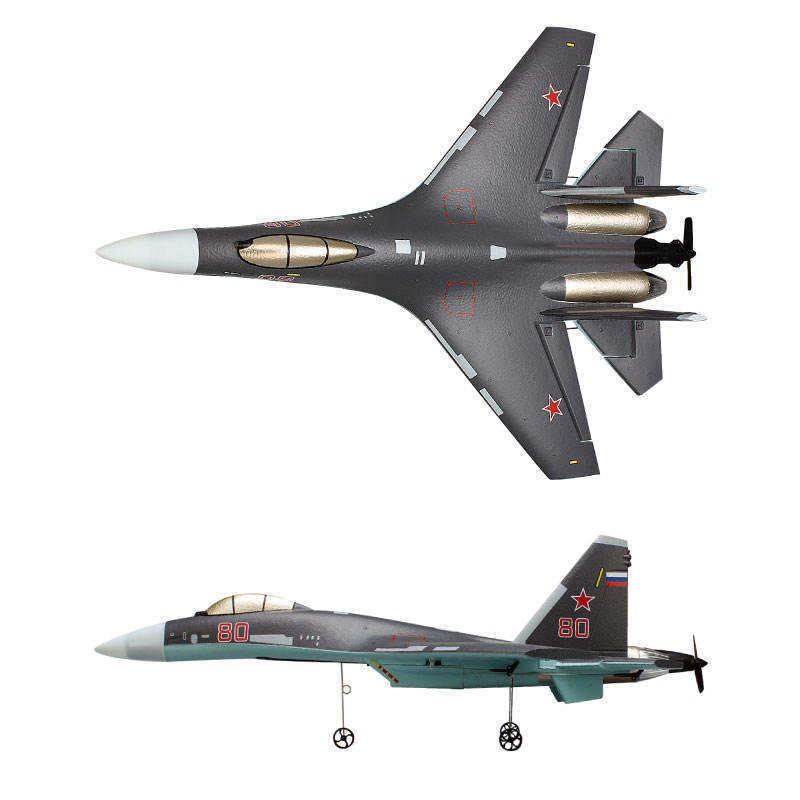 SU35 Remote Control Aircraft Four Channel Fixed Wing Glider 2.4G EPP Remote Control Foam Model