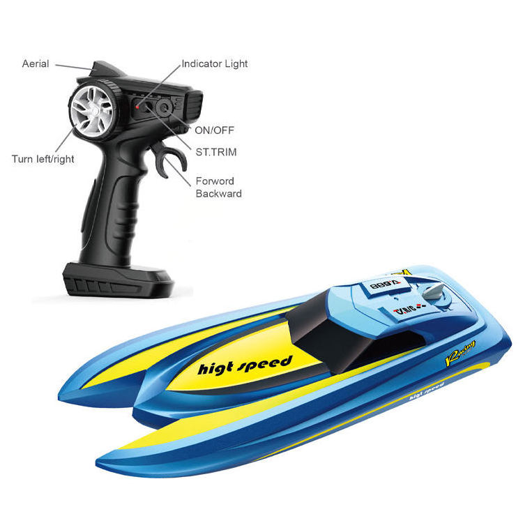 Hot RC High Speed Racing Boat Speedboat remote control submarines Water Game Kids Toys Children Gift boat TX688