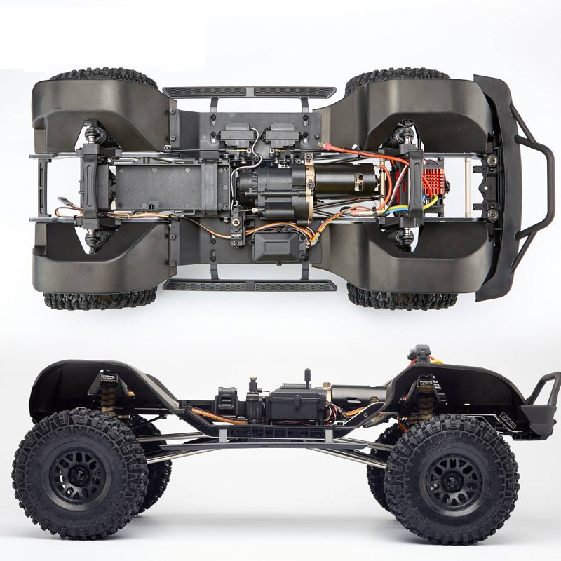 New remote control electric simulation crawler 1/8 Ford bronco 4WD low-speed climbing off-road vehicle YK4083