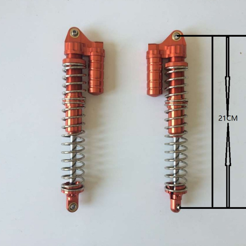 CNC Metal 8mm Front or Rear Shock Absorber with Buffer Cavity for 1/5 Hpi Km Rofun Baha Rovan Baja 5b 5t 5sc Toys Upgrade Parts