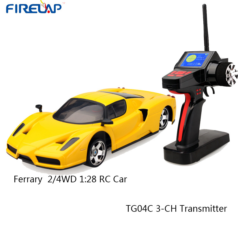 Remote Control Ferrary Red 1/28 RC Car