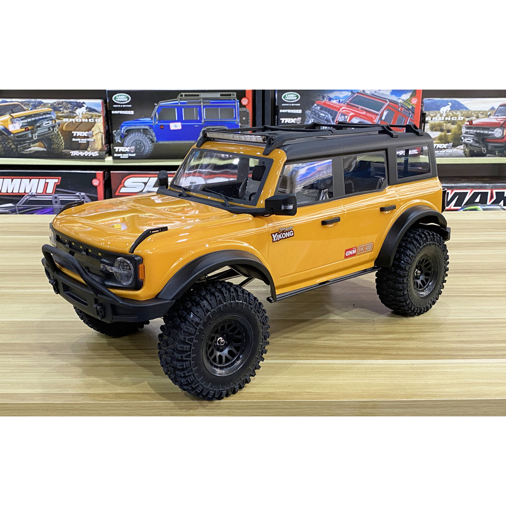 YK 4083 Ford Lima 1/8 remote control car simulation Bronco four-wheel drive high-low differential lock climbing car