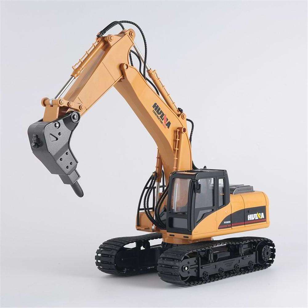 Huina 1560 semi-alloy remote control breaking machine 1/14 Rc excavator Truck 2.4Ghz Radio Controlled children rc toy trucks