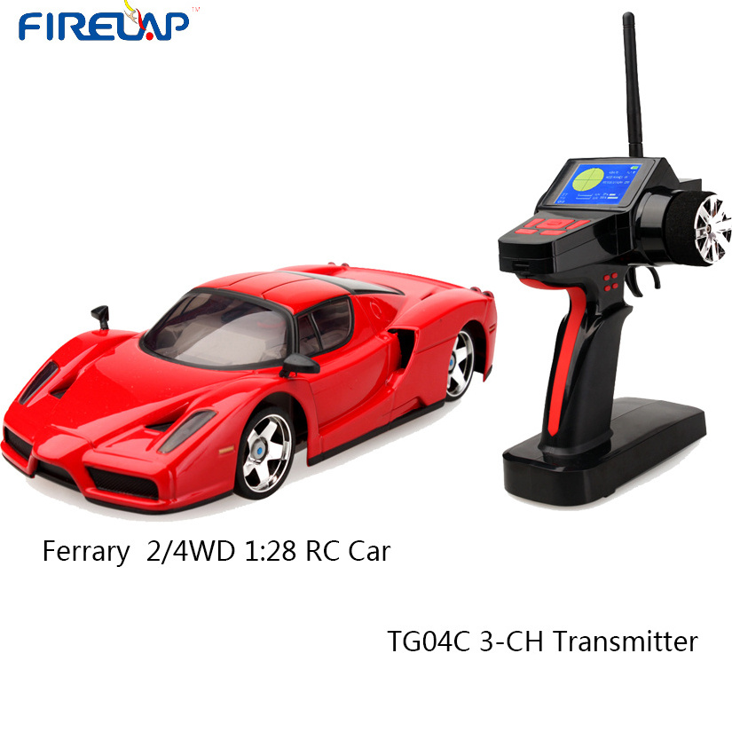 Remote Control Ferrary Red 1/28 RC Car