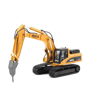 Huina 1560 semi-alloy remote control breaking machine 1/14 Rc excavator Truck 2.4Ghz Radio Controlled children rc toy trucks