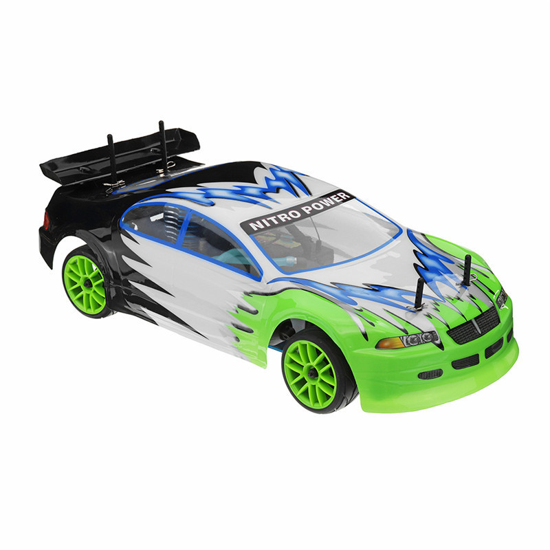 Gas RC Car 94102 1/10 4WD Gas On Road Car Radio Control Car Off Road16 Engine Crawler Model Toys for Children