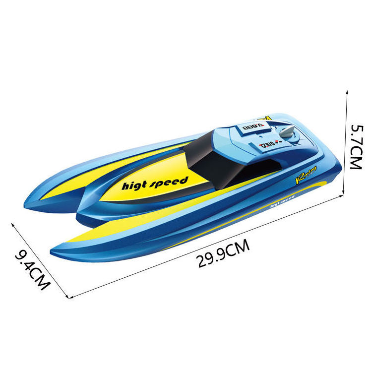 Hot RC High Speed Racing Boat Speedboat remote control submarines Water Game Kids Toys Children Gift boat TX688