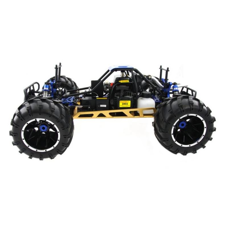 Strong power 1/5th scale 4 wheel gas power rc big truck