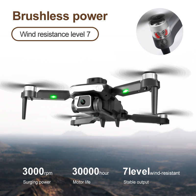 DEER LU20 Foldable GPS Drones with 4K Camera for Quadcopter Brushless Motor with 30Mins Flight Time FPV Transmission