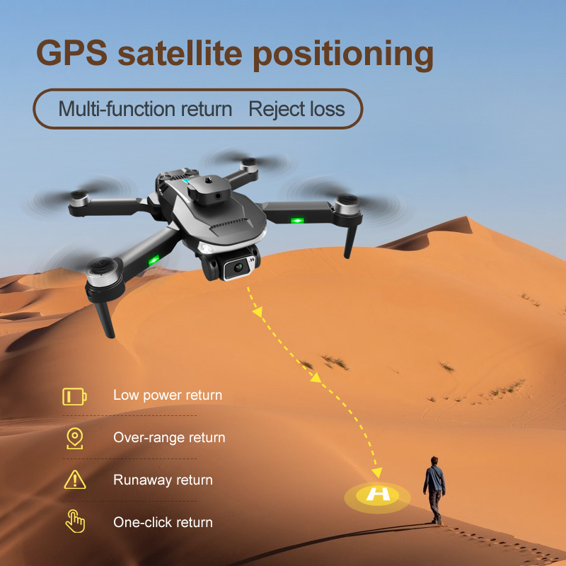 DEER LU20 Foldable GPS Drones with 4K Camera for Quadcopter Brushless Motor with 30Mins Flight Time FPV Transmission