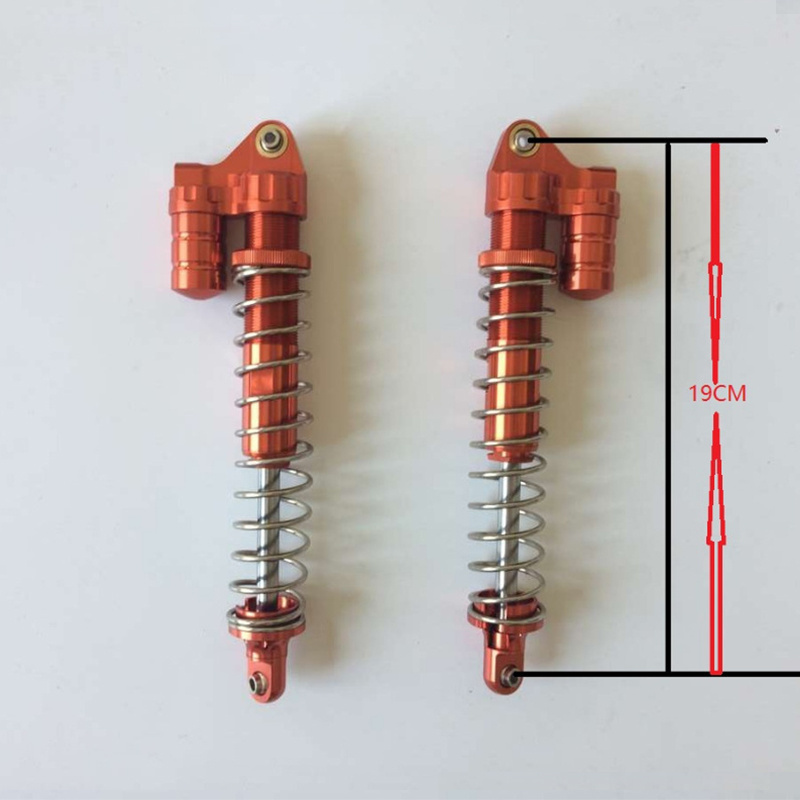 CNC Metal 8mm Front or Rear Shock Absorber with Buffer Cavity for 1/5 Hpi Km Rofun Baha Rovan Baja 5b 5t 5sc Toys Upgrade Parts