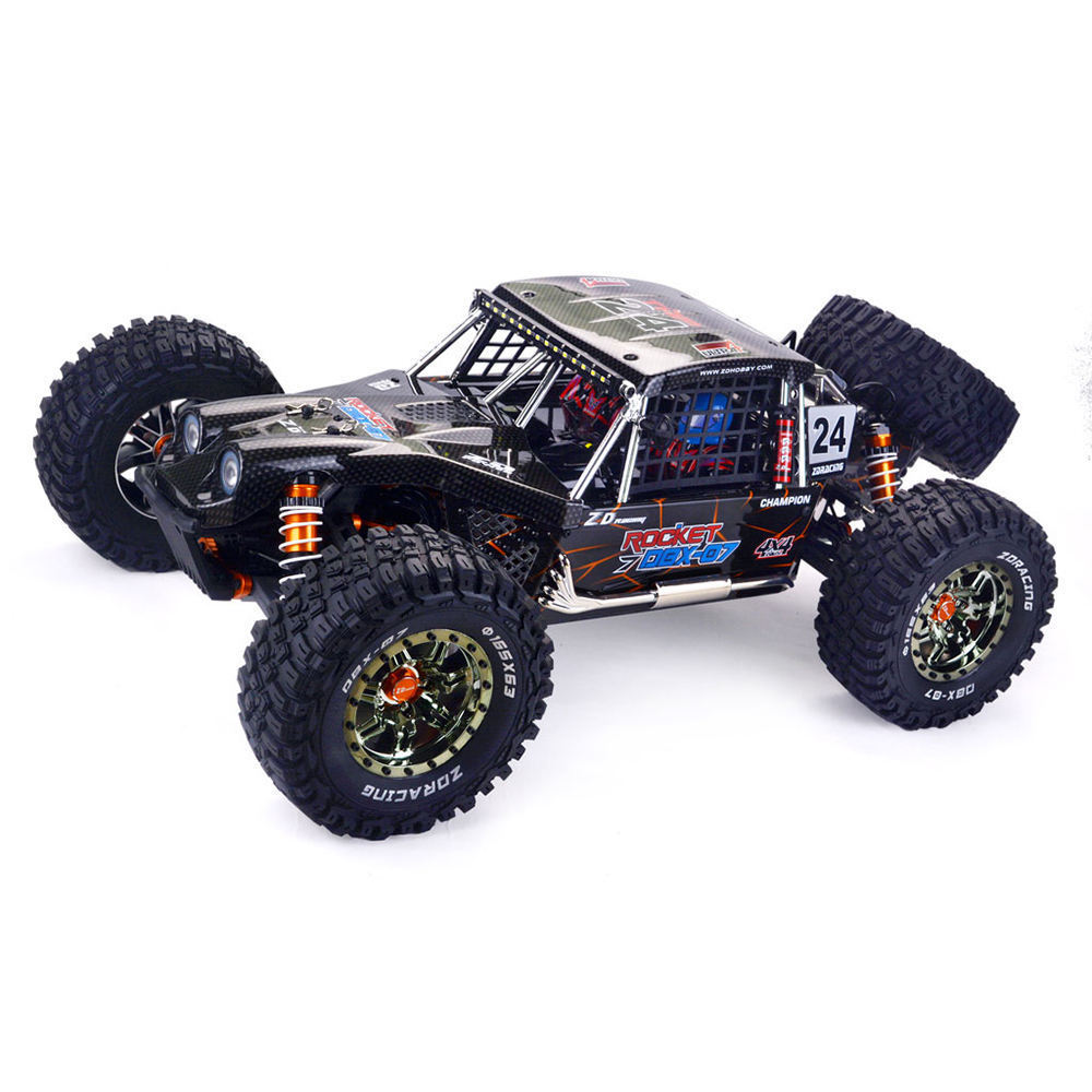 ZD Racing DBX-07 RC Car 1/7 2.4G 4WD 80km/h High Speed Brushless RTR Electric Remote Control Toys Models Desert Off-Road Truck