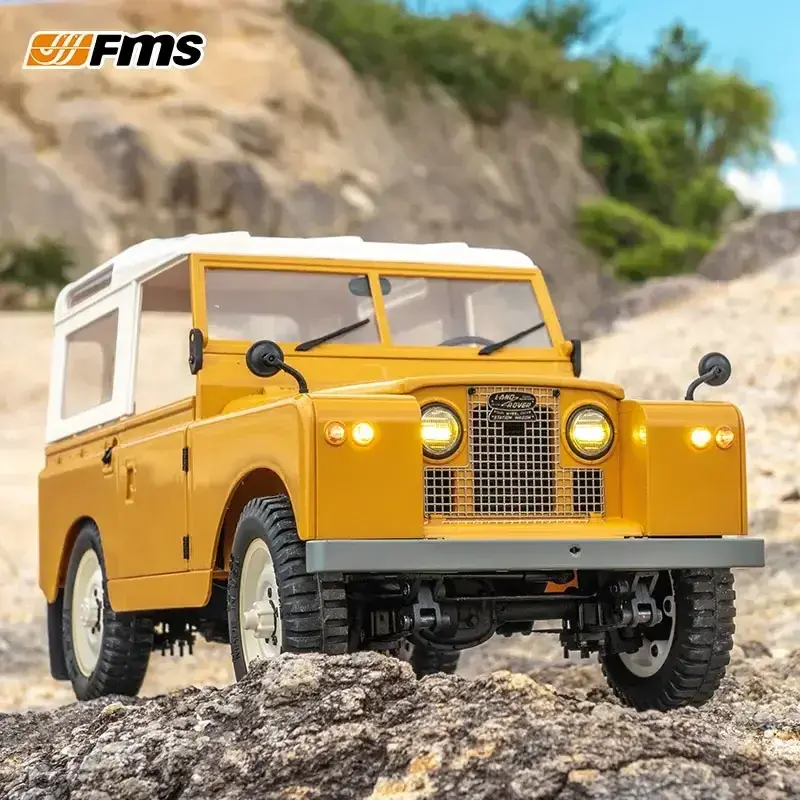 New Fms 1/12 Land II Rc Rover Remote Control Model 4wd Variable Speed Simulation Collection Of Car To