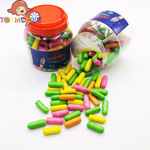 Colorful Chalk Fruity Flavor Bubble Gum Candy