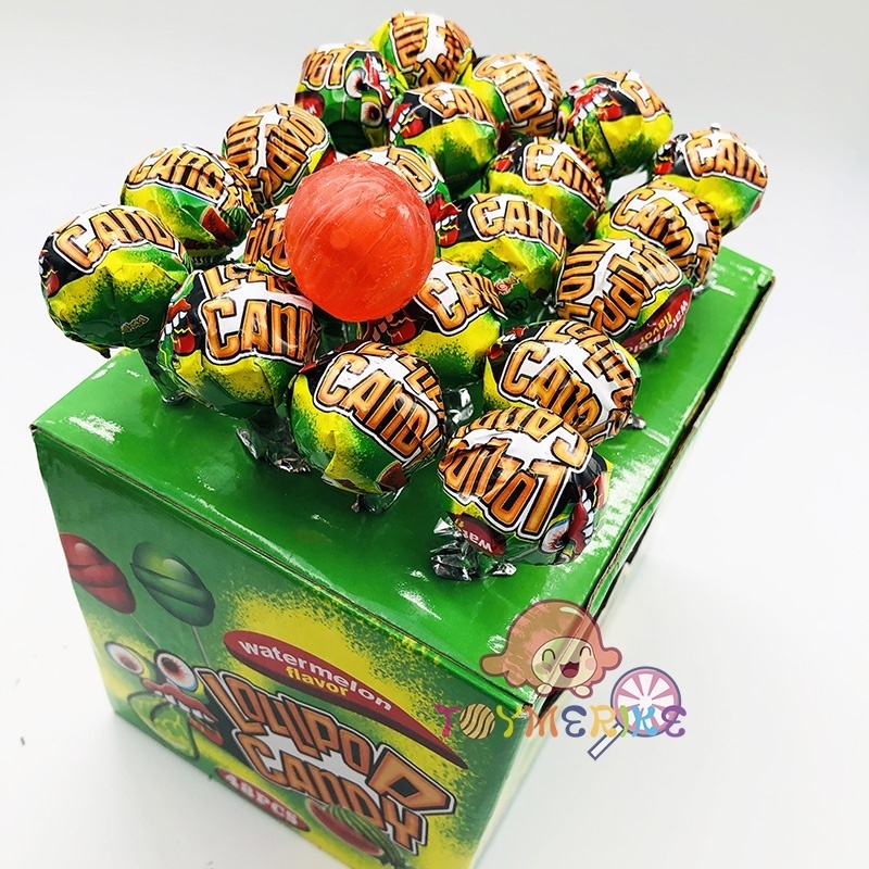 Colorful Fruity Flavor Sweet Lollipop Candy