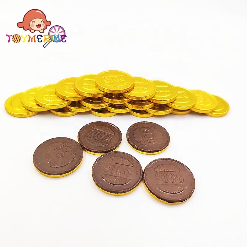 Wholesale Egg Shape Bottle Sweet Gold Coin Chocolate Candy