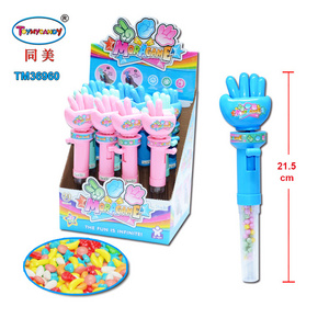 Hot selling kids toys for 2022 direct from china manufacturer mini plastic finger guessing toy with candy fist guessing toy