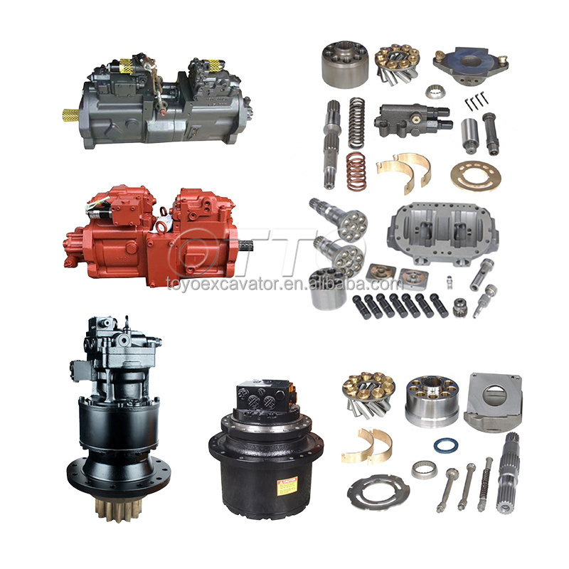 Excavator Parts Hydraulica Hydraulic Piston Main Pump Parts Repair Kits For Kawasaki Kubota Case Kobelco