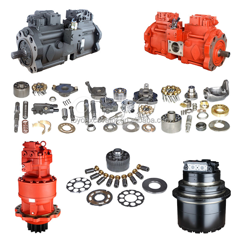 Excavator Parts Hydraulica Hydraulic Piston Main Pump Parts Repair Kits For Kawasaki Kubota Case Kobelco