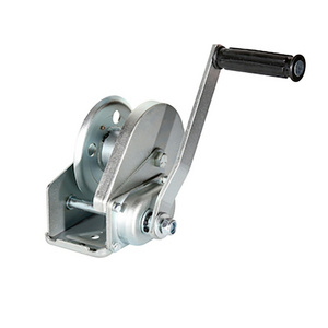 Manual Hand Boat Winch High Quality Mini Aluminum Brake Pulling 1 3 5 Ton Manual Hand Operated Winch