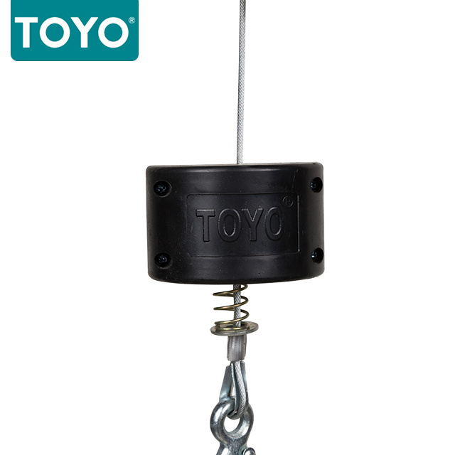 Toyo High Quality 220v 200kg PA Type Car Used Engine Wire Rope Sling Mini Electric Hoist