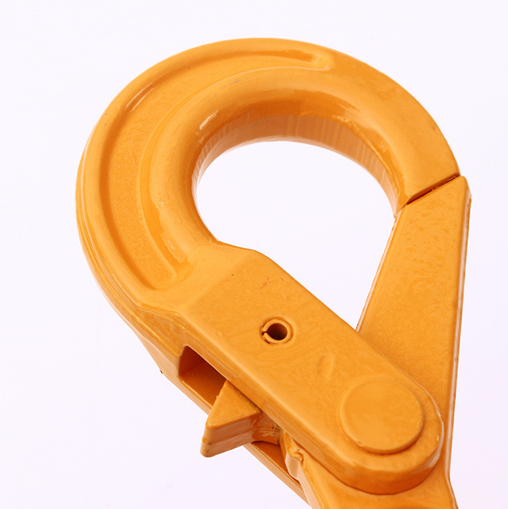 TOYO-INTL HSA type alloy swivel safety hook grade 80 alloy steel lifting safety hook