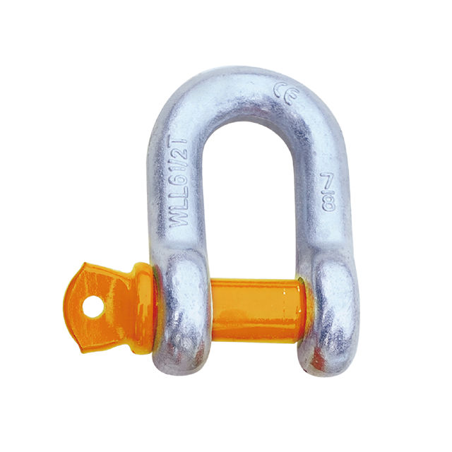 TOYO-INTL Hot Sell US Type D Shackle High Grade Screw Pin Anchor D Shackle G210 G2150 S210