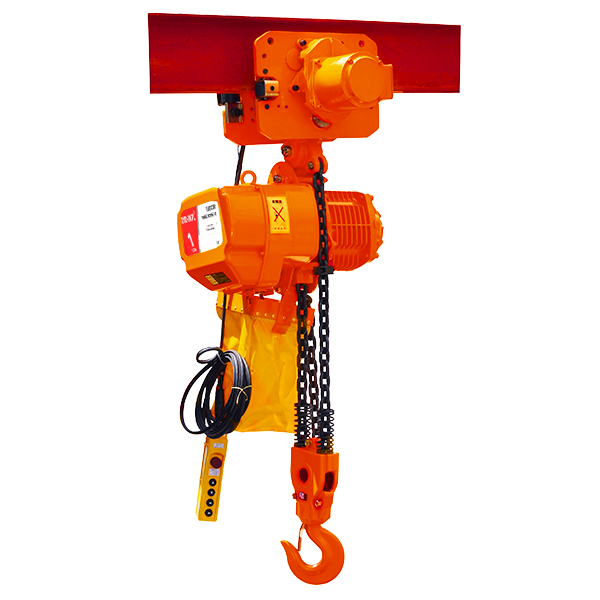 2.5ton Lifting Equipment Overhead Gantry Jib Crane Electric Chain Block Hoist with Manual Plain Trolley Construction Hoist Motor