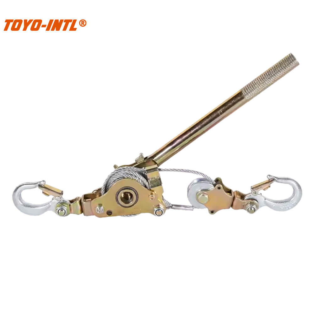 Manual ratchet puller Gear Ratchet Wire Rope Puller ratchet for wire rope pulling