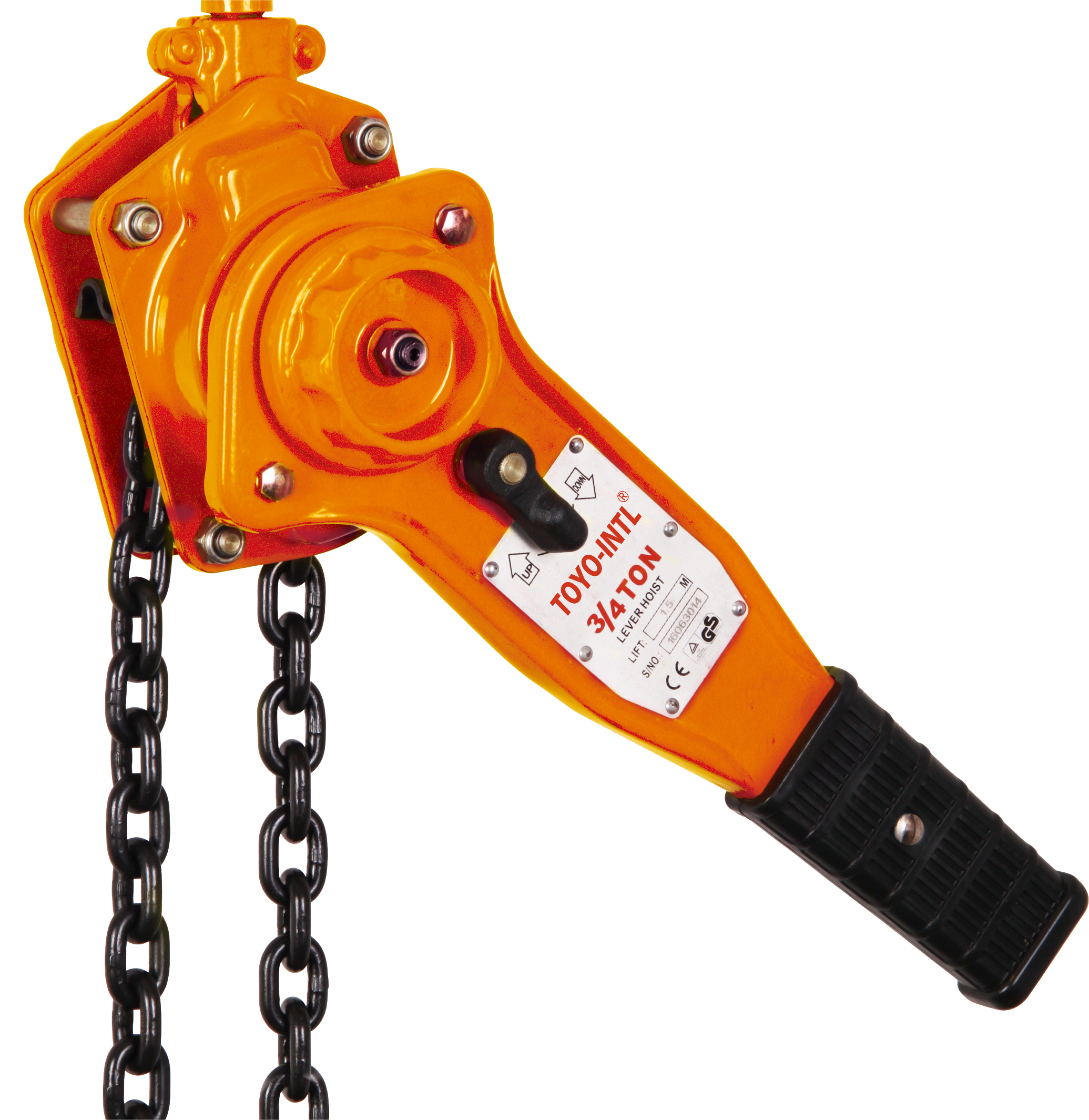 TOYO-INTL CE certified VJ Type ratchet lever block manual lever hoist 0.75T 1T 1.5T hand chain lever hoist block