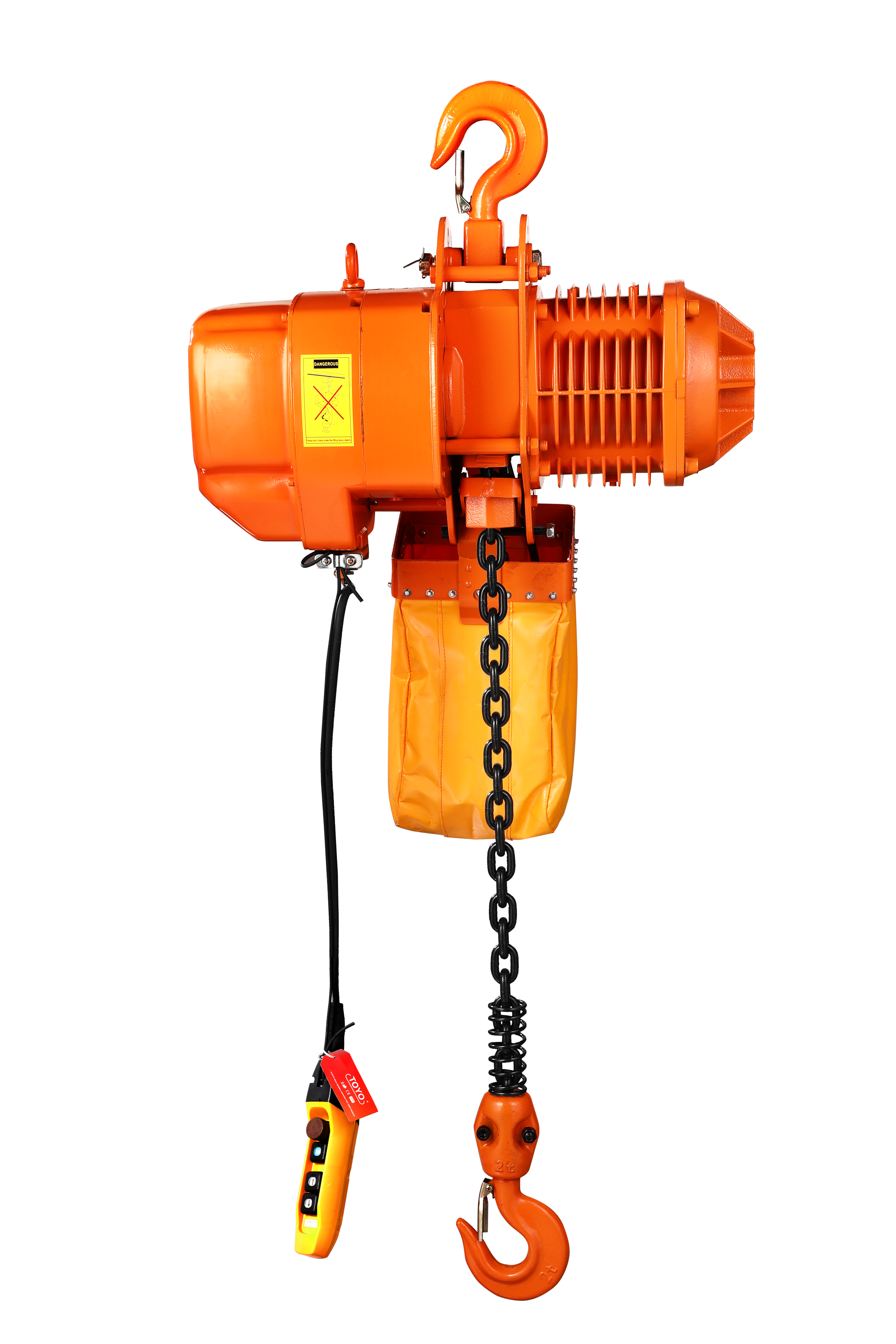 2.5ton Lifting Equipment Overhead Gantry Jib Crane Electric Chain Block Hoist with Manual Plain Trolley Construction Hoist Motor