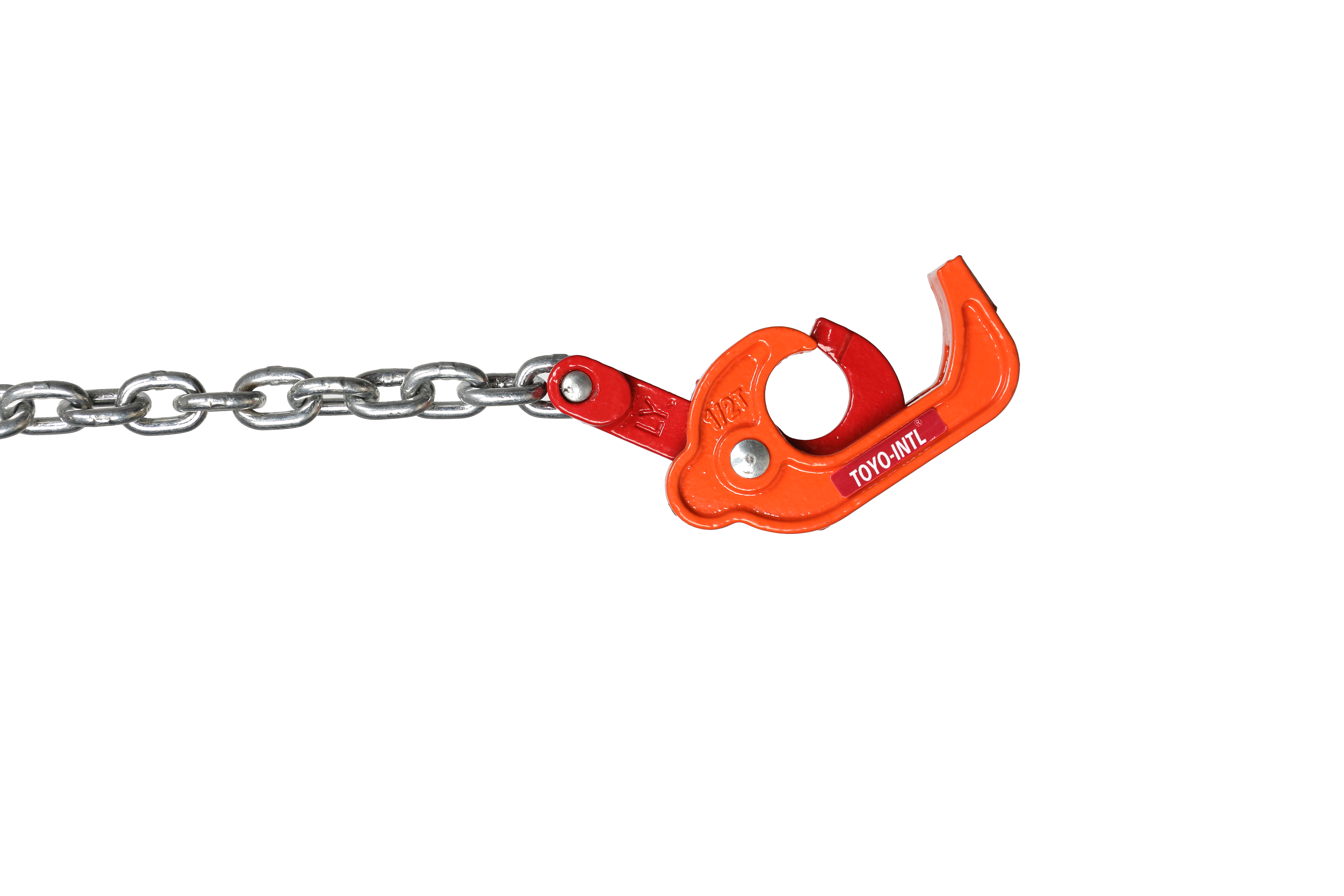 TOYO-INTL CDL Type 1000Kg  Chain Drum Clamp 1T Manual Oil Lifting Lifter adjustment range flexible application