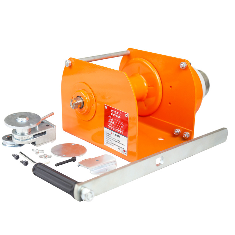 1 ton 2 ton 3 ton heavy duty hand winch with self locking brake