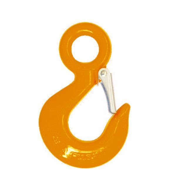 TOYO-INTL UEH Type Alloy Steel Eye Hook With Latch Safety Hook Large Hook