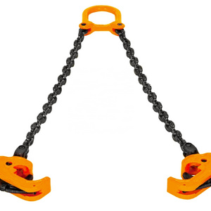 Hot Sale CDL Type 1000Kg  Load Capacity Chain Drum Clamp Manual Oil Lifting Lifter Oil Drum Lifter Clamp With Chain