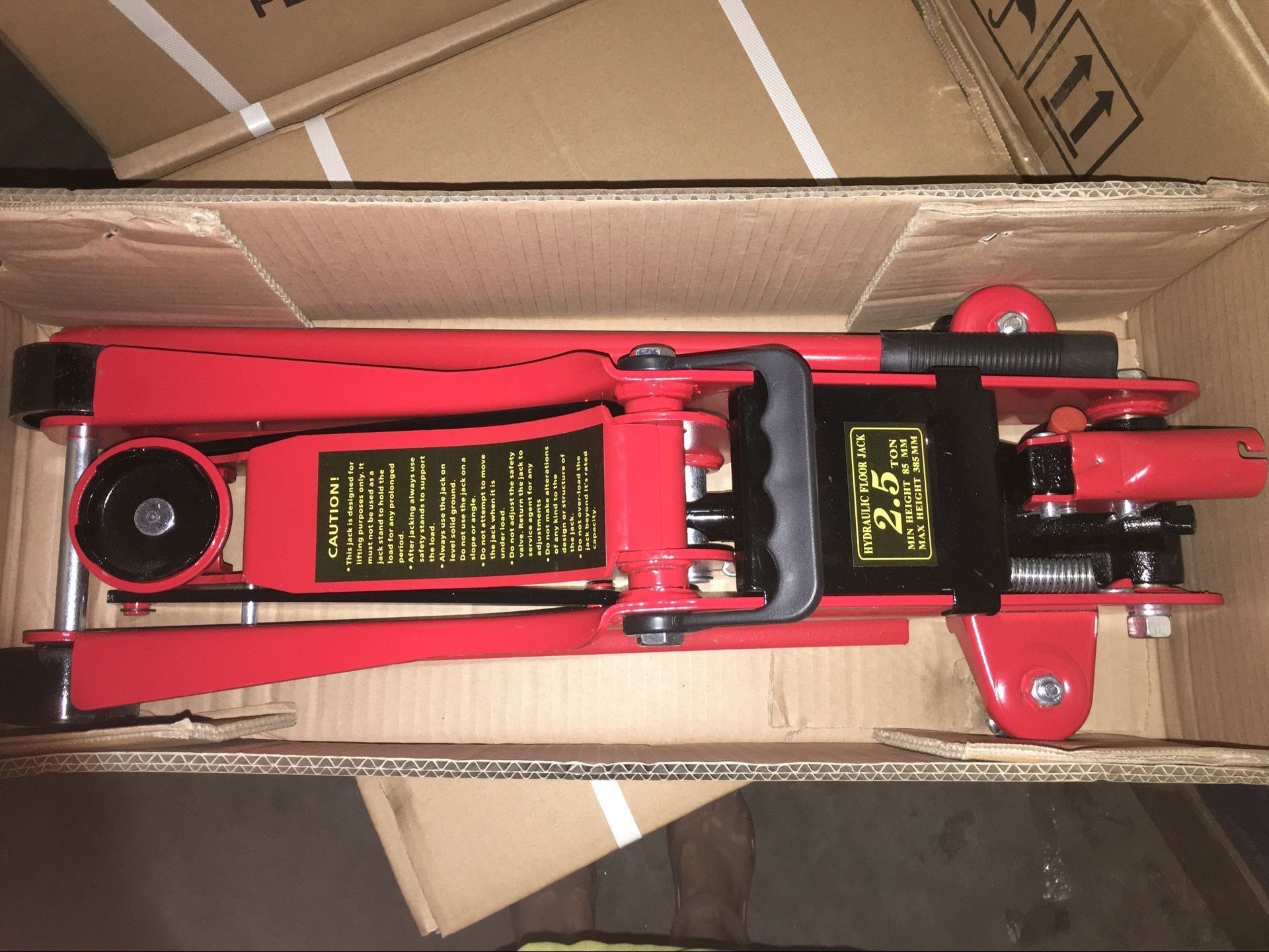 TOYO-INTL HFJ type 1.5 ton 2 ton standard floor Jack hydraulic jack