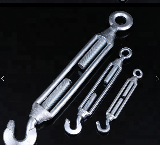 TOYO-INTL JIS Commercial Type galvanized stainless steel rigging hardware turnbuckle JAW&EYE HOOK&HOOK