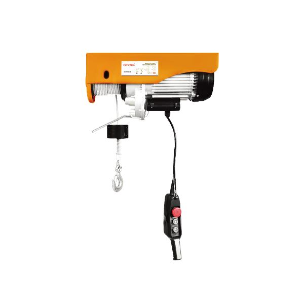 TOYO-INTL Hot Sell PA Type Mini Wire Rope Electric Hoist Small Electric Power Winch Portable Hoist Motor Provided 1.5 Kw - 3 Kw