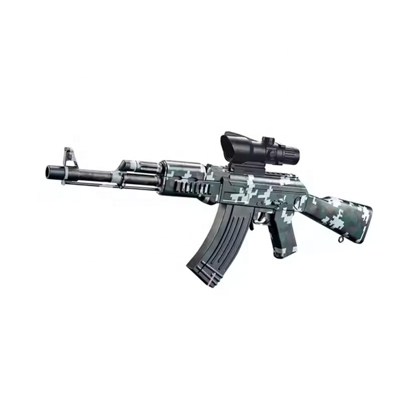 2024 New Fashion AK Safety Gel Soft Bullet Blaster Toy Gun Kids Plastic AK 47 Splatter Blaster Toy Gun