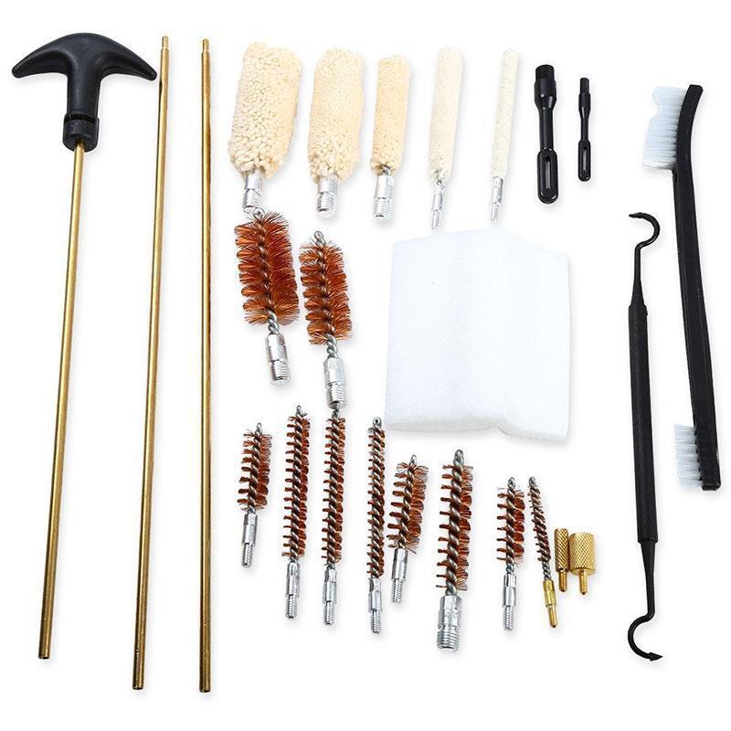 Outdoor Hunting Accessories 9mm, 5.56/.22, 12 Gauge, 7.62/.30, 357/380, 40, 45, 17, 410 etc Cleaning Kit