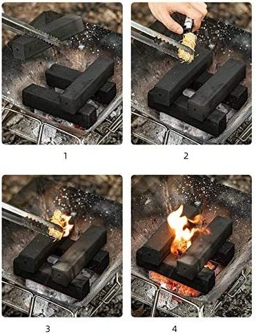 Camping BBQ Fire Starter Grill Fireplace Wood & Pellet Stove Tumbleweed Fire Tinder Wood Natural Charcoal Fire Starter