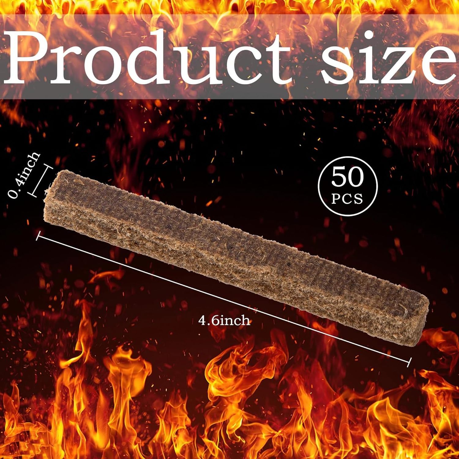 Camping Firestrarter Wood Stove Smoker Pellets Lump Charcoal Fireplace BBQ Grill 100% Natural Wood Wool Fire Starter