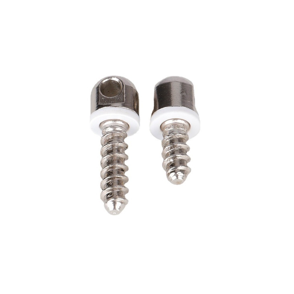 Outdoor Hunting Accessories Wood Screw Studs White Spacers Sling Mount Kit 2pcs Steel Sliver Sling Swivels Studs