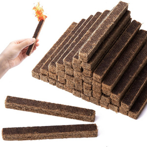 Camping Firestrarter Wood Stove Smoker Pellets Lump Charcoal Fireplace BBQ Grill 100% Natural Wood Wool Fire Starter